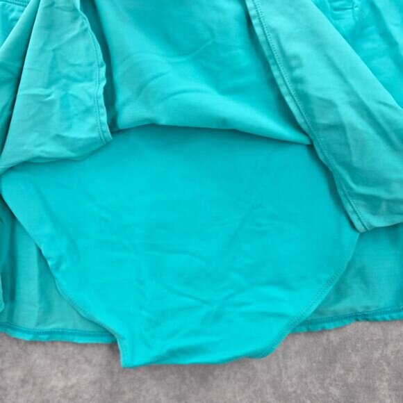 Kim Rogers Blue Mini Skort Skirt Shorts Swimwear XL - Picture 4 of 5